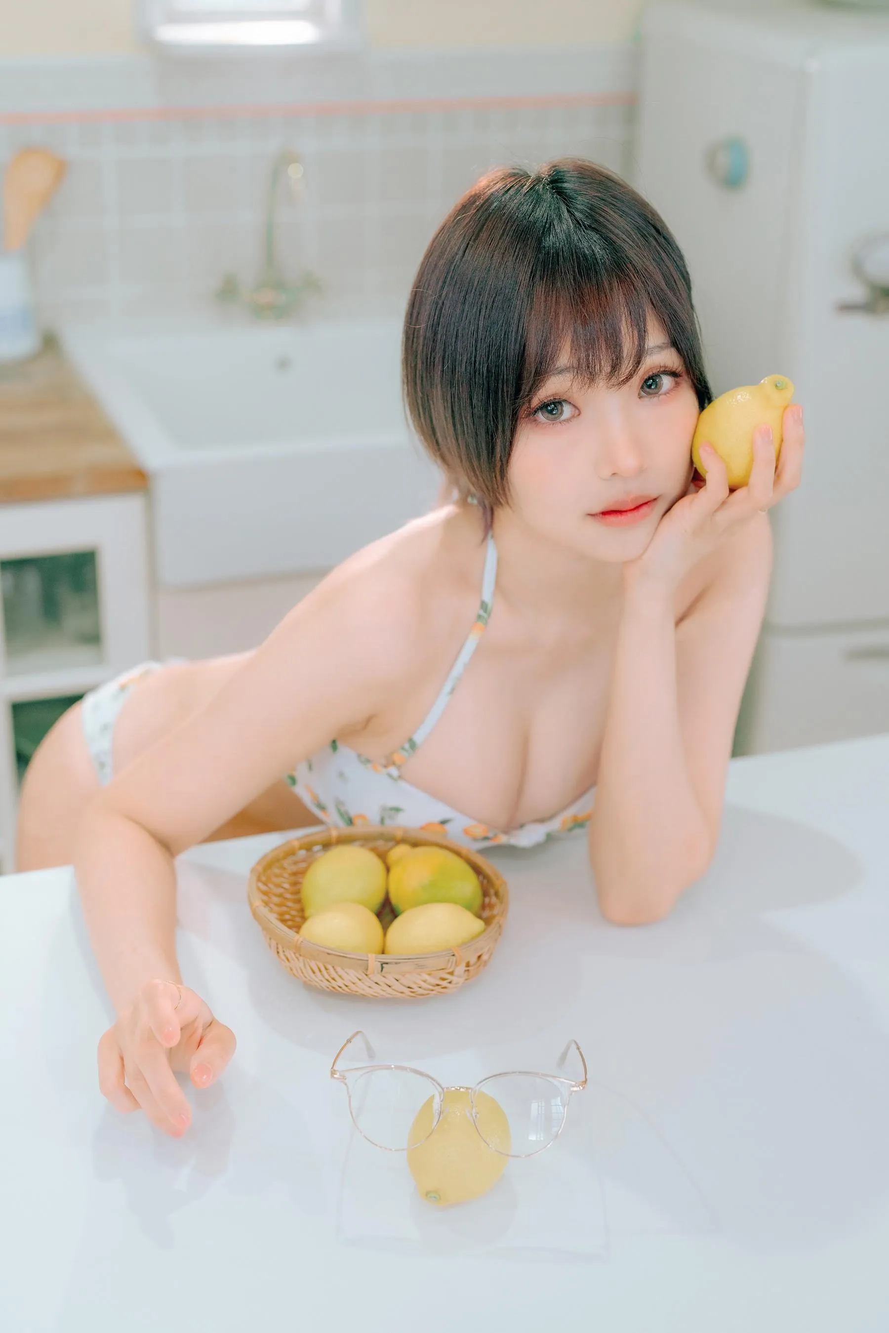 ElyEE子 – NO.121 2023.august C-檸檬泳裝 Lemon Swimsuit [32P]插图6